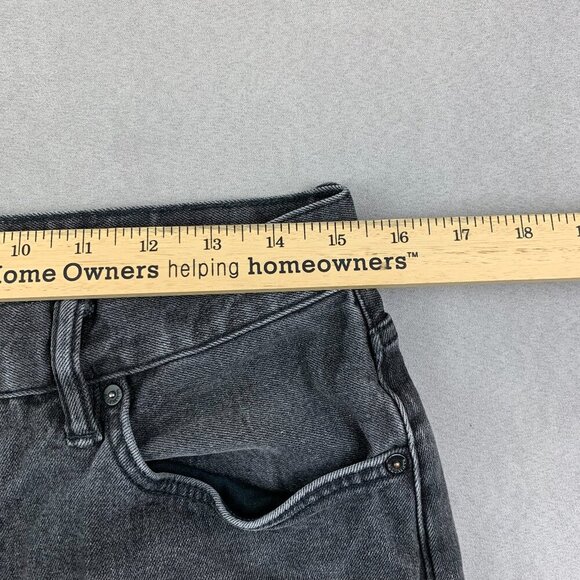 AllSaints Mens Pants 30x32 Gray Rex Slim Fit Soft Stretch Denim Jeans Distressed - Picture 6 of 11